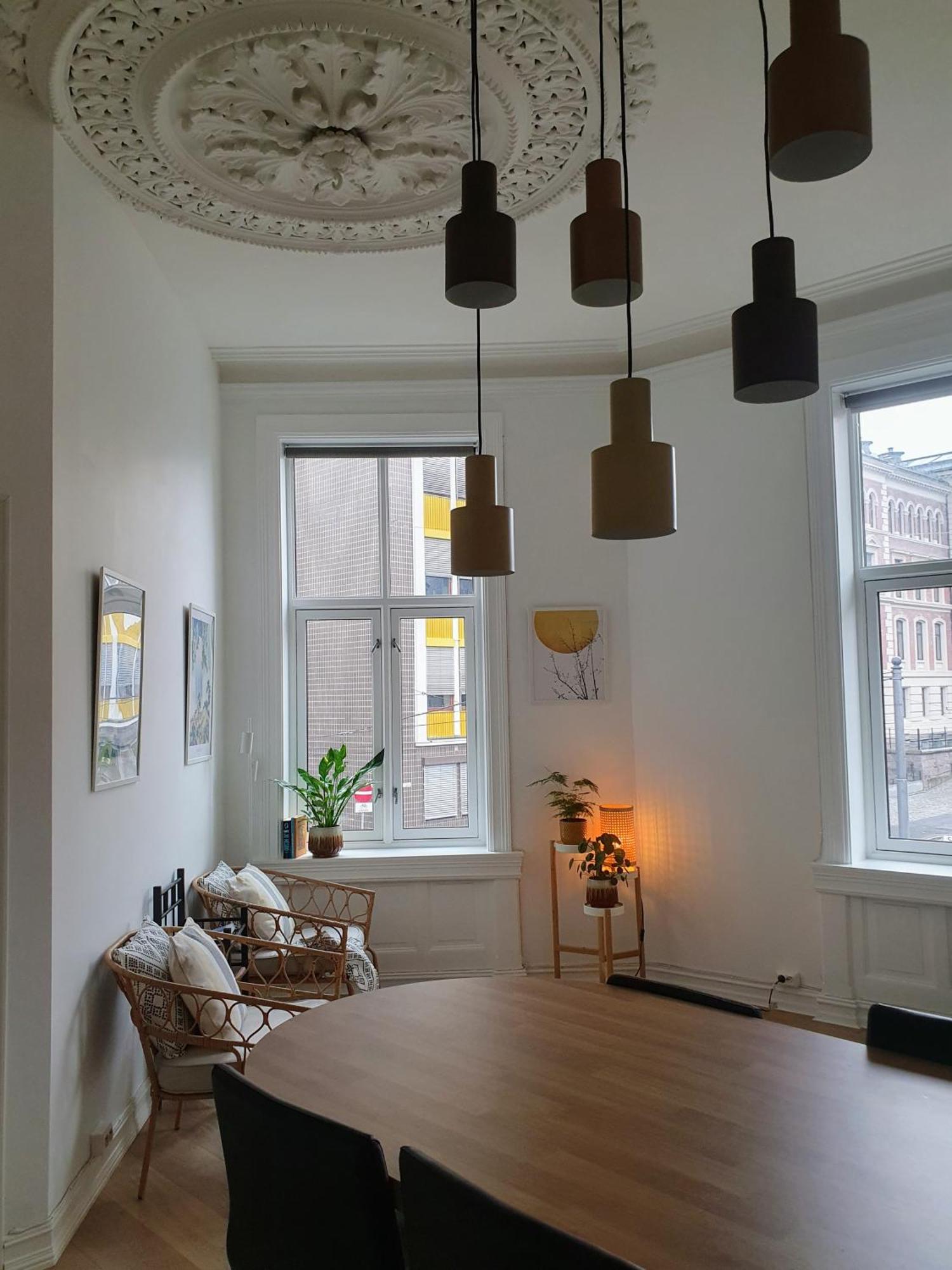 Bright And Charming Apartment From 1878 With View To The New National Museum In Oslo Exterior foto