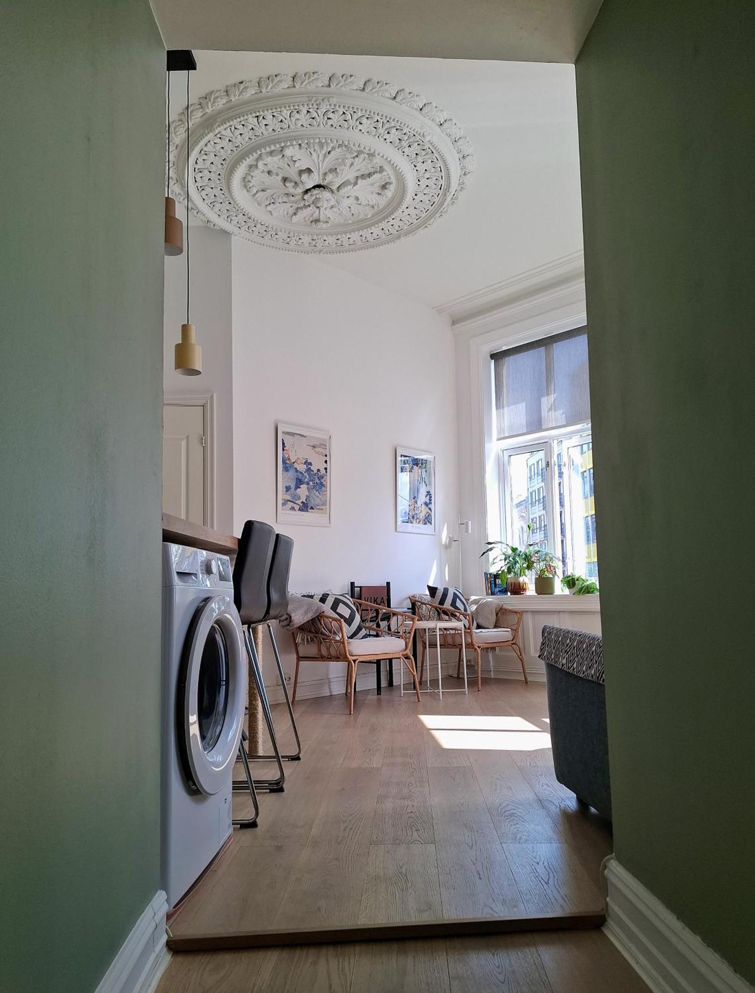 Bright And Charming Apartment From 1878 With View To The New National Museum In Oslo Exterior foto